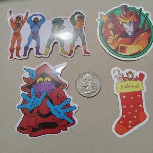 TRANSFORMERS/HE-MAN STICKERS